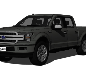 超精细汽车模型 福特 Ford F-150 (2)